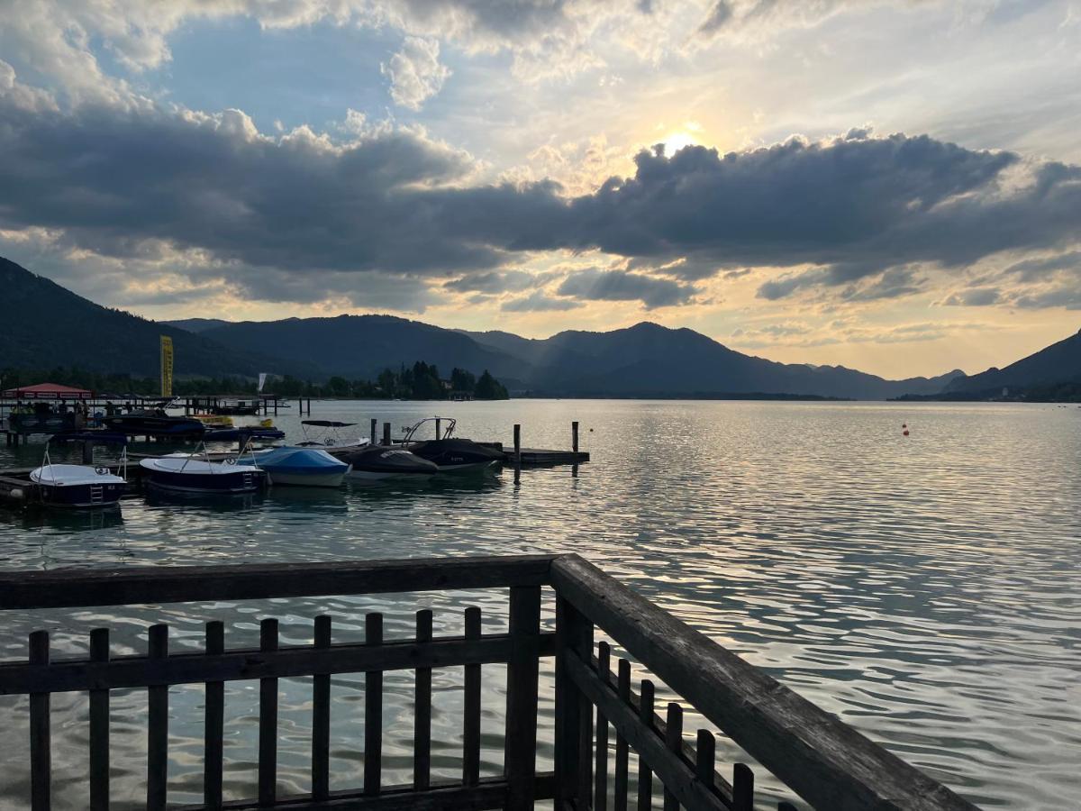 Wolfgangsee Ferienappartement „Bergliebe“ Штробль Экстерьер фото